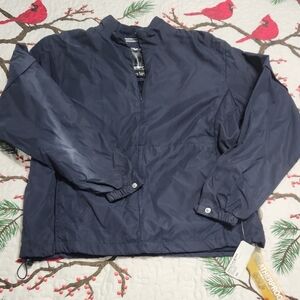 Weatherproof Golf Windbreaker - Dark Blue